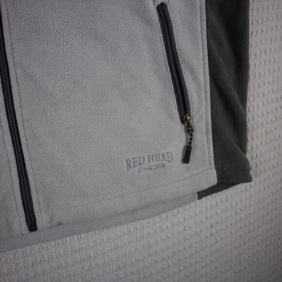 Redhead Brand Two tone Fleece Vest Mens XL - Picture 6 of 9